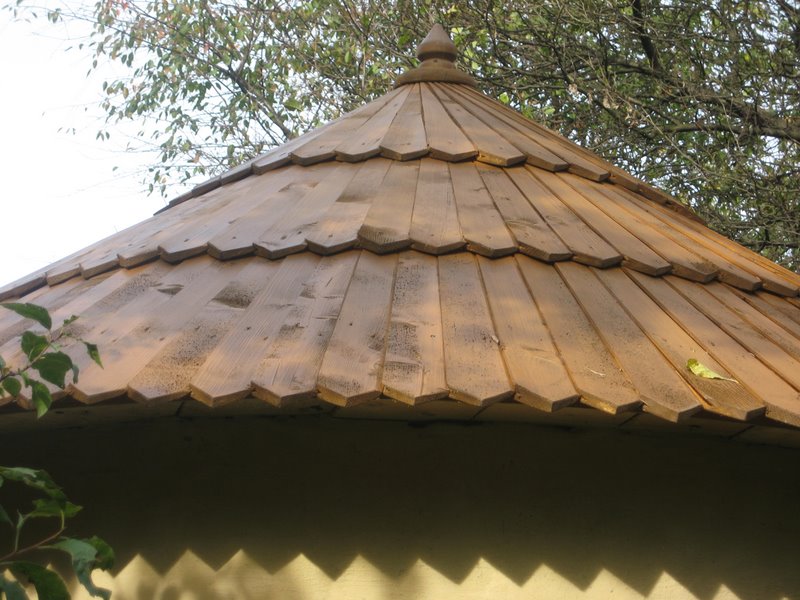 Dach arki nasion w Ekocentrum ICPPC