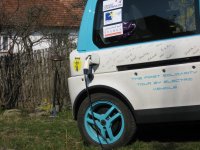 Samochód elektryczny z wizytą w EKOCENTRUM