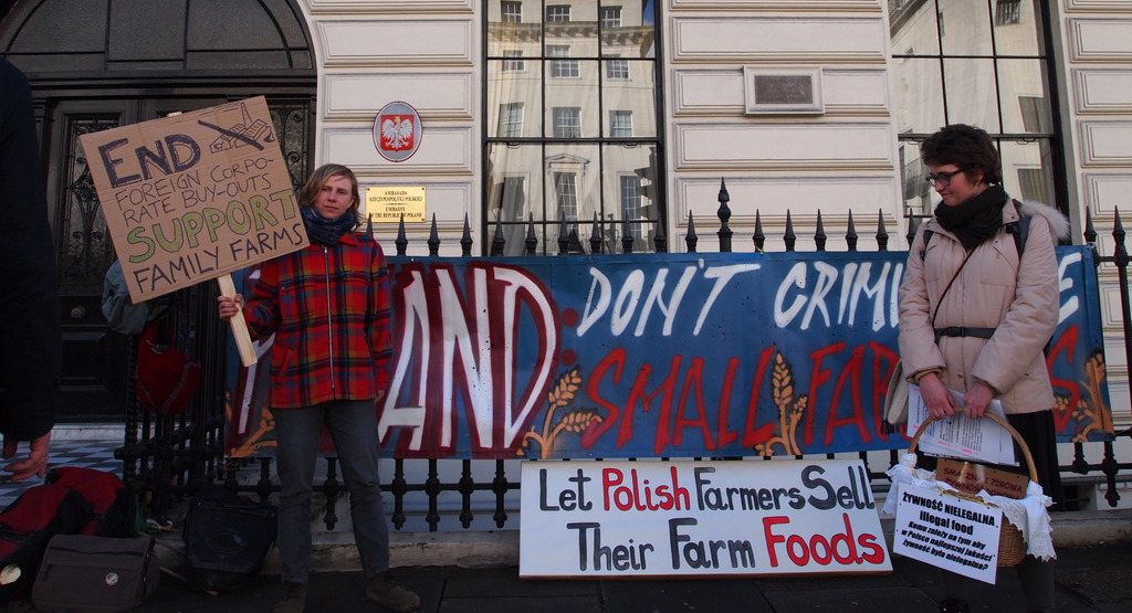Protest przed Ambasadą w Londynie PROJEKTY